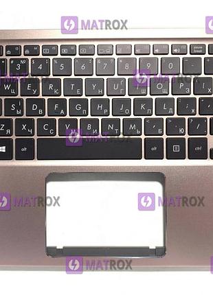Передня панель для asus zenbook ux310, ux310f рожеве золото