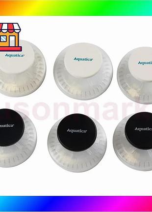 Bs крючки на вакуумных best mix присосках s42 ø40×40мм черный/белый (6шт) aquatica (9784282) bas77/n