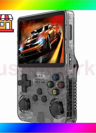 Bs портативная игровая консоль best mix game console r36s 64gb black компактная приставка с большим эк bas77/n