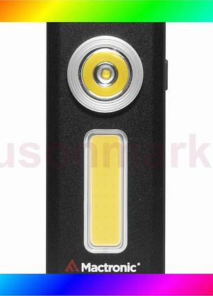 Bs фонарь профессиональный mactronic best mix flagger 650 (500 lm) double cool white usb recharg type- bas77/n