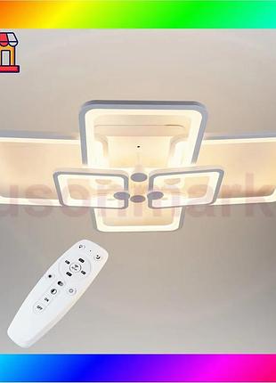 Bs потолочная led люстра, best mix светодиодный светильник sunlight белый 5338/2+2+2 bas77/n
