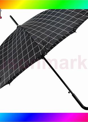 Bs парасолька semi line best mix grid black (l2037-5) bas77/n