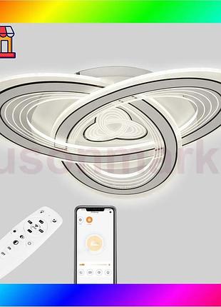 Bs потолочная led люстра, best mix светодиодный светильник sunlight 6080/500 bas77/n