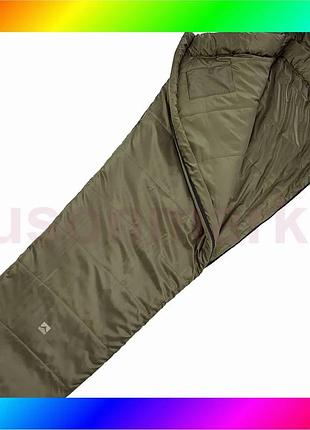 Bs спальный мешок wechsel best mix wildfire -5° m tl mud green left (232040) bas77/n