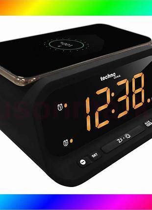 Bs годинник настільний technoline best mix wt477 wireless mobile charging black (wt477) bas77/n
