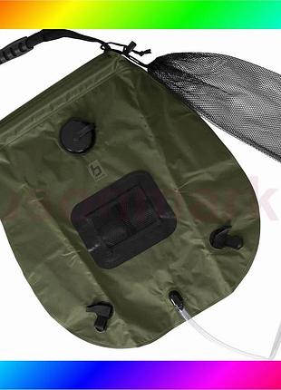 Bs душ портативный bo-camp best mix solar shower deluxe 20l green (6603525) bas77/n