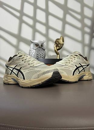 🌺женские кроссовки asics gel-flux 4 beige black