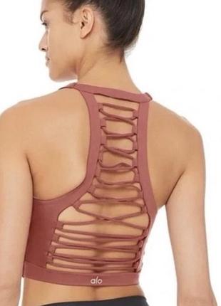 Оригінальний спортивний топ бра alo yoga movement sports bra