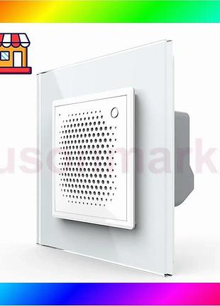 Bs умный дверной звонок-сирена best mix zigbee livolo белое стекло (vl-c7-fcbz-2wp) bas77/n