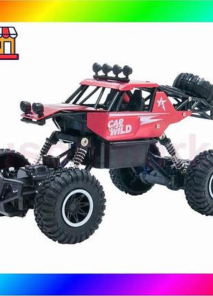 Bs автомобиль off-road crawler best mix с р/у - car vs wild (красный, акум. 3,6v, металл. корпус, 1:20 bas77/n