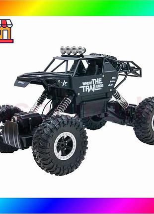 Bs автомобиль off-road crawler best mix с р/у - where the trail ends (матов.черн., акум. 7.2v, мет.кор bas77/n