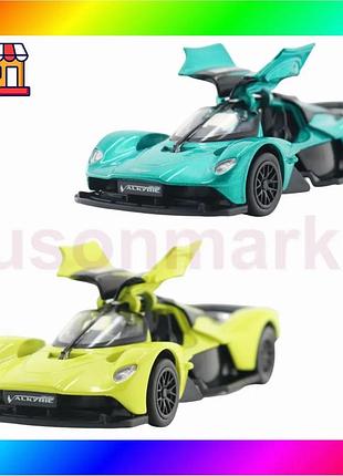 Bs автомодель – aston best mix martin valkyrie 2024 (зеленый, желтый) bas77/n