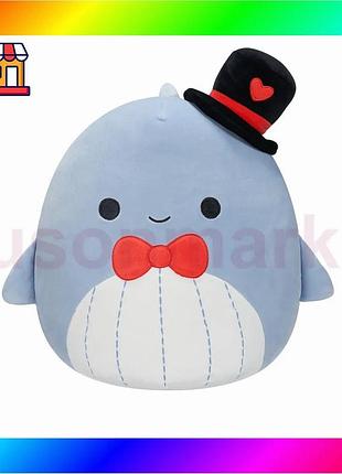 Bs м'яка іграшка squishmallows best mix – синій кит самір (13 cm) bas77/n