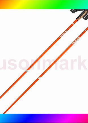 Bs палки для скандинавской best mix ходьбы gabel x-1.35 active knife red/orange 130 (7009361151300) bas77/n
