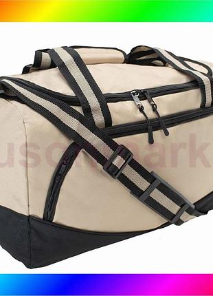 Bs сумка дорожная semi best mix line 29 beige/black (a3026-7) bas77/n