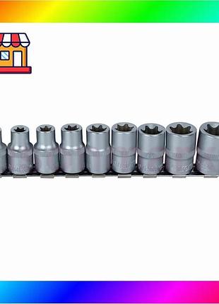Bs набор насадок torx best mix 1/2" 9шт на планке crv sigma (6086961) bas77/n