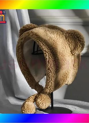 Bs шапка ведмедя з best mix вушками resteq. шапка вуха ведмедика. bear hat. шапка ведмідь. звірошапка bas77/n