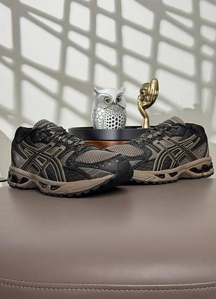 💎мужские кроссовки asics gel-nimbus 10.1 brown black