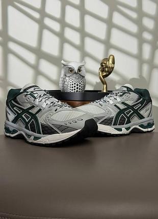 💎чоловічі кросівки asics gel-nimbus 10.1 grey white green
