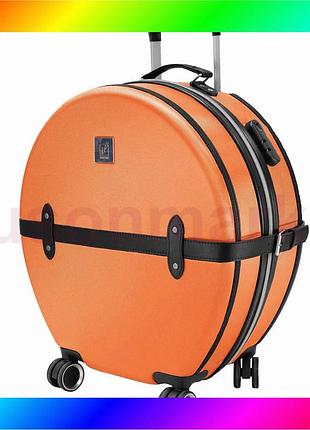 Bs чемодан semi line best mix 24" (m) orange/black (t5675-3) bas77/n