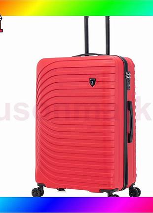 Bs чемодан semi line best mix 28" (l) red (t5871-4) bas77/n