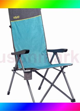 Bs кресло раскладное uquip best mix justy xl blue/grey (244037) bas77/n