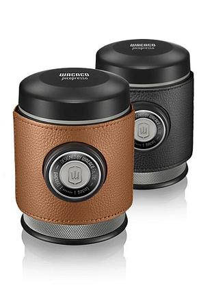 Чохол для портативної кавоварки wacaco picopresso, набір 2 шт, чорна\коричнева