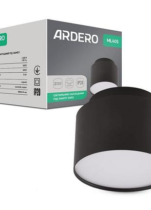 Накладной светильник ardero ml405 gх53 черный