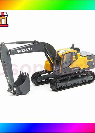 Bs автомодель серии construction best mix - экскаватор volvo ec220e bas77/n