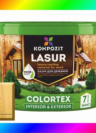 Bs лазурь для древесины best mix colortex, полуглянцевая, 0,9 л, сосна. bas77/n
