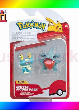 Bs набор игровых фигурок best mix pokemon w16 - гибл и фроки bas77/n
