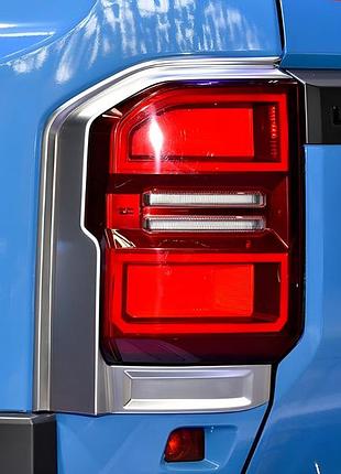 Накладки на стопи для toyota land cruiser prado 250 2023- рр