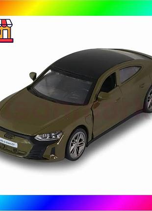 Bs автомодель – audi best mix rs e-tron gt (коричневий) bas77/n