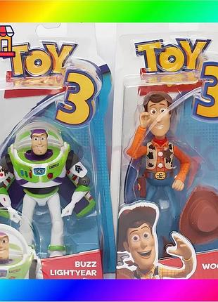Bs фигурки история игрушек best mix toy story - вуди и базз лайтер, набор из 2 фигурок 15 см, коллекци bas77/n