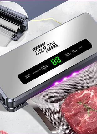 Побутовий вакуумний упаковувач з відкачою повітря для продуктів zp-00358, автоматичний вакуматор із автоматичною запайкою до 30 см
