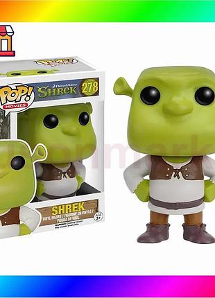 Bs фигурка funko pop best mix shrek №278 — коллекционная виниловая статуэтка шрек в фирменной коробке bas77/n