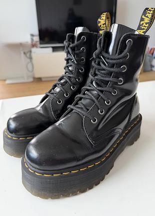 Dr martens jadon на платформі шкіряні оригінальні 39р демісезон