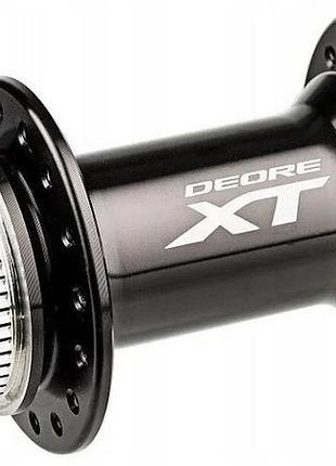 Втулка передняя shimano deore xt hb-m8010 15 мм/100 мм, 32h черная (5765b)