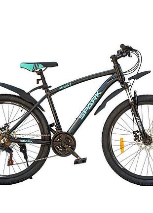 Велосипед al 26" spark mount рама 17" черный (218760)