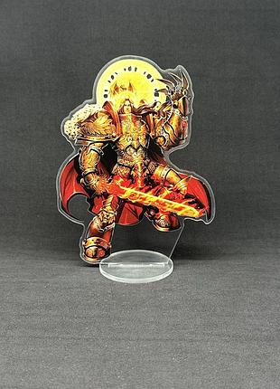 Акриловая коллекционная фигурка warhammer 40,000 император человечества (бог-император) 15 см