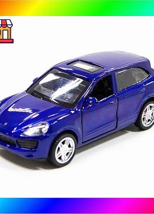 Bs автомодель - porsche best mix cayenne s (синий) bas77/n