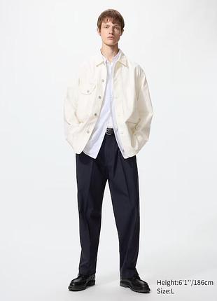 Фірмові широкі  брюки uniqlo pleated wide trousers