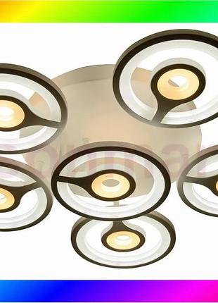 Bs потолочная led люстра, best mix светодиодный светильник sunlight белый 1501 (630) bas77/n