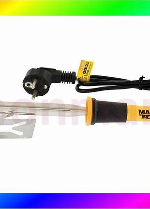 Bs паяльник електричний mastertool best mix 100 вт 220v/50hz 450°с 44-0010 bas77/n