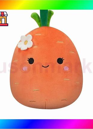 Bs мягкая игрушка squishmallows best mix - морковка каролина (13 cm) bas77/n