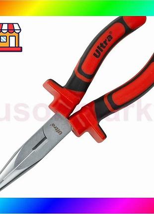 Bs длинногубцы прямые 200мм best mix vde 1000в crv ultra (4364032) bas77/n