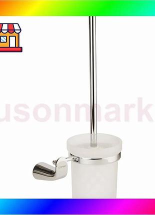 Bs щётка для унитаза best mix garda 350×140×106мм corso (w) (9680552) bas77/n