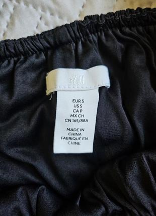 Платье черное h&amp;m 3