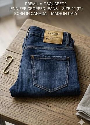 Джинси від преміального бренду dsquared2, модель jennifer cropped jean м 28 2