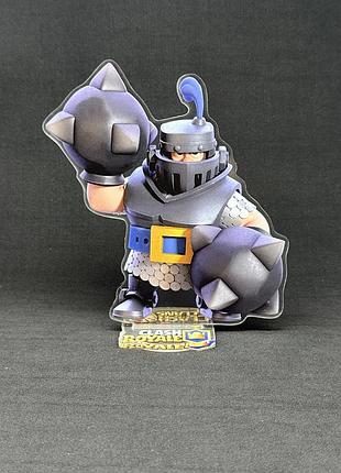 Акриловая коллекционная фигурка clash of clans, clash royale мегарыцарь 15 cм